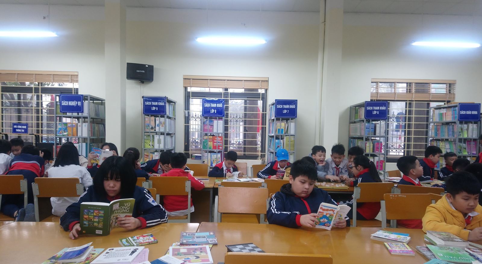 Thư viện trường học trước ngưỡng cửa cuộc cách mạng công nghiệp 4.0