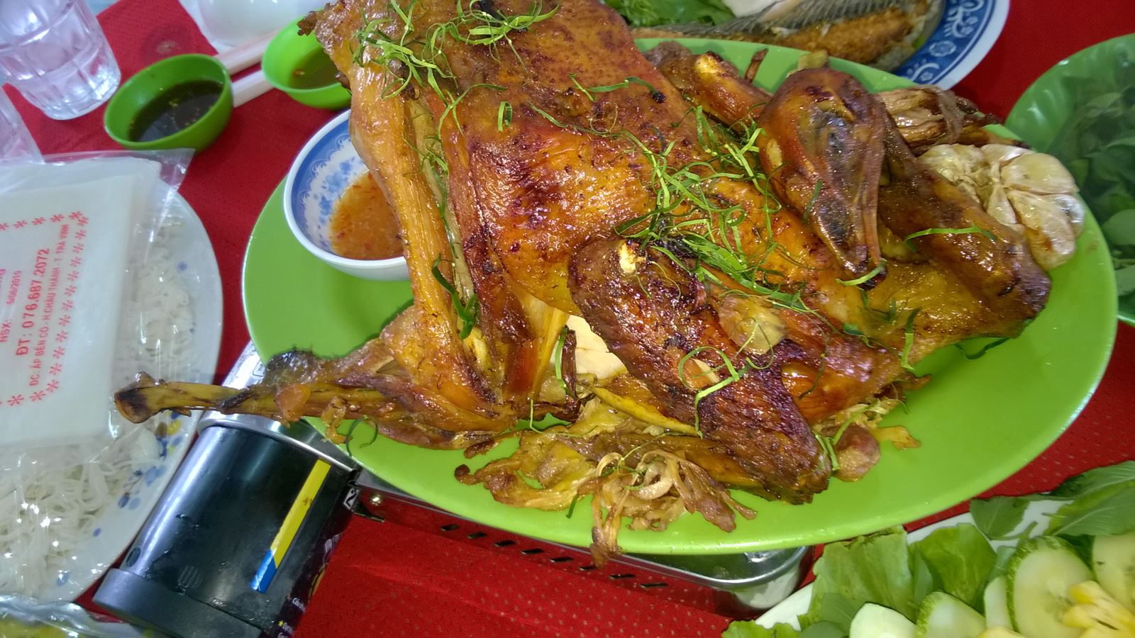 Gà đốt lò Ô Thum - đặc sản của miền sơn cước 