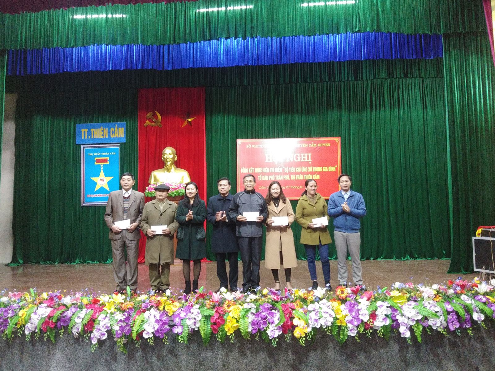 Hà Tĩnh: Tổ chức hội nghị tổng kết mô hình thí điểm “Bộ tiêu chí ứng xử trong gia đình” tại tổ dân phố Trần Phú 