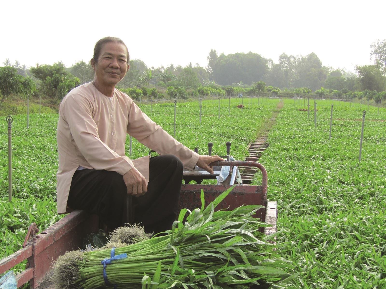Sản xuất giỏi để có tiền làm từ thiện