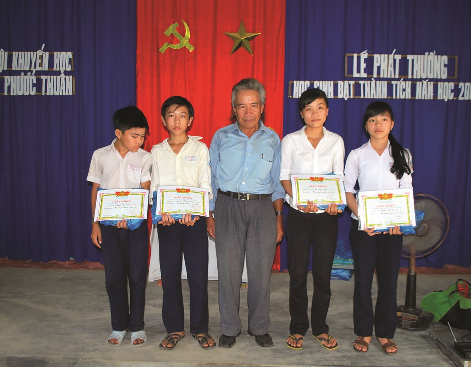 Lão nông nặng lòng với khuyến học