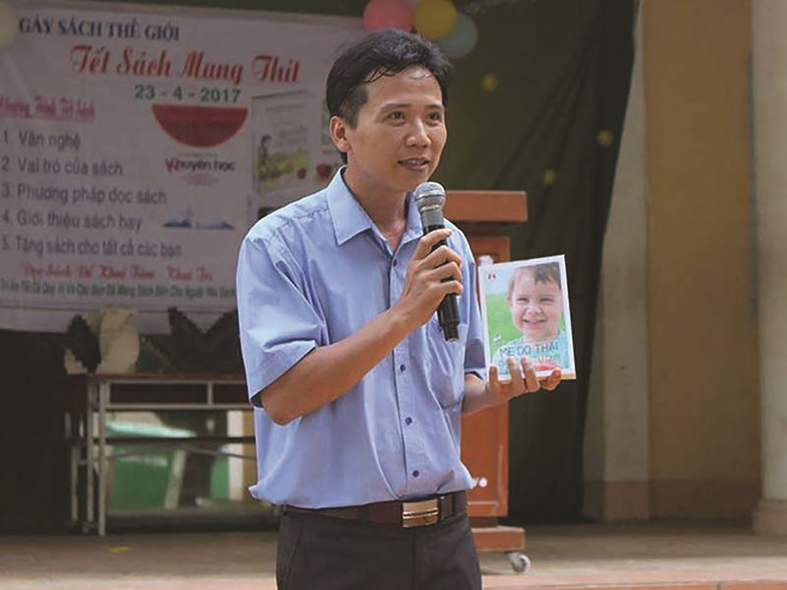 Người tâm huyết với văn hóa đọc