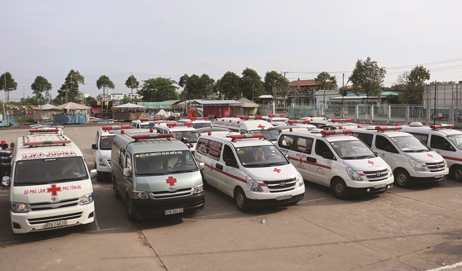 An Giang : Phát triển mô hình mua xe chuyển bệnh nhân bằng hình thức xã hội hóa