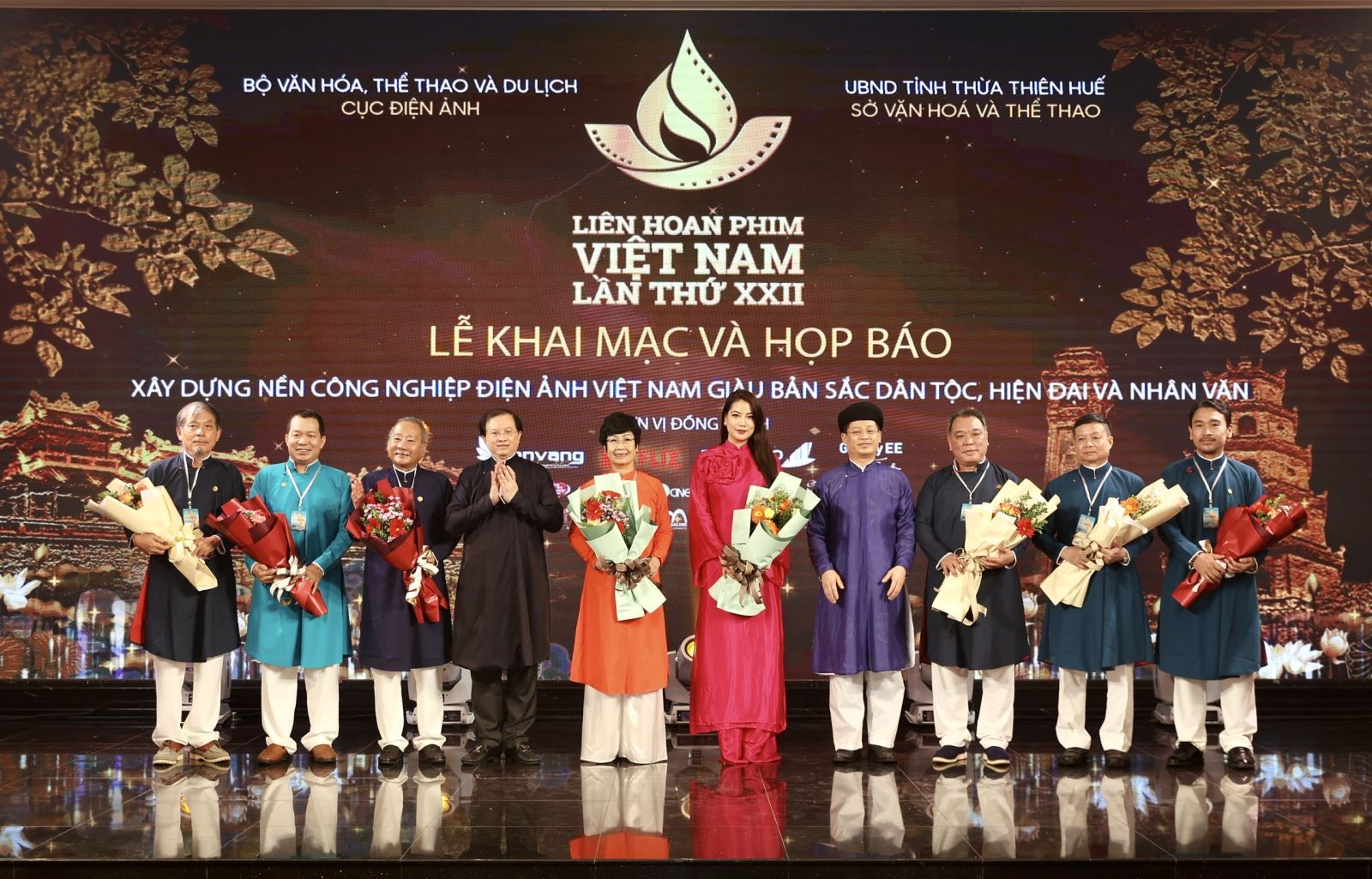 Khai mạc Liên hoan Phim Việt Nam lần thứ XXII: trang trọng, đậm sắc màu xứ Huế