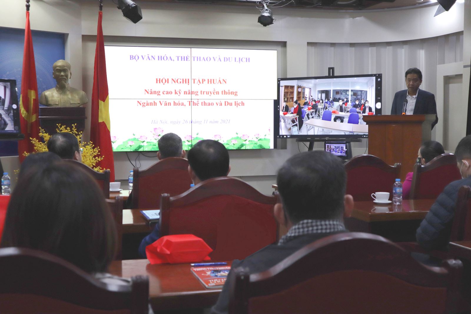 Hội nghị tập huấn Nâng cao kỹ năng truyền thông ngành VHTTDL