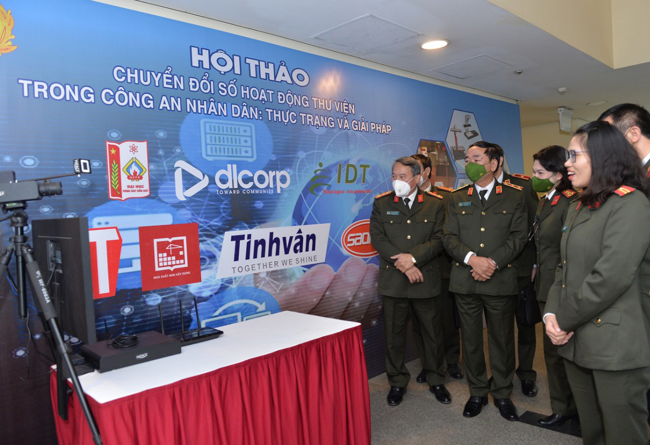 “Chuyển đổi số hoạt động thư viện trong CAND: Thực trạng và giải pháp”