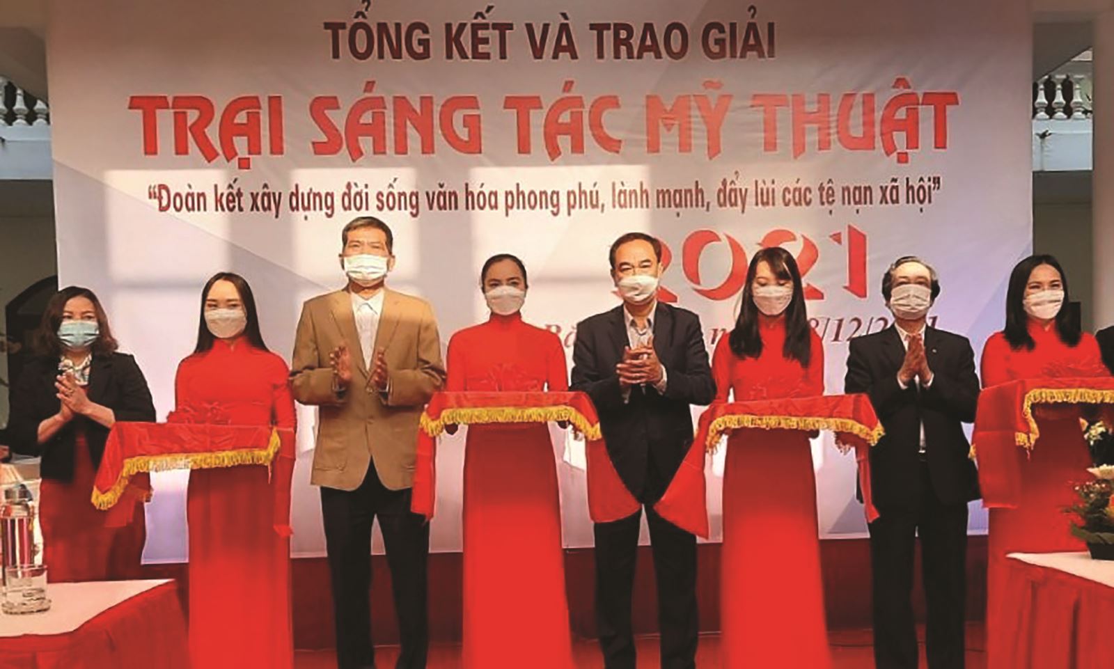 BẮC GIANG: Tổng kết Trại sáng tác và Khai mạc Triển lãm Mỹ thuật về đề tài  “Đoàn kết xây dựng đời sống văn hoá”