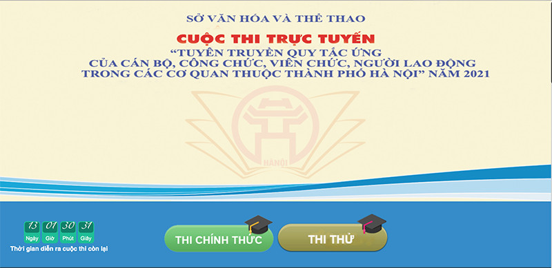 Hà Nội: Tổng kết cuộc thi Tuyên truyền Quy tắc ứng xử của cán bộ, công chức, viên chức, người lao động