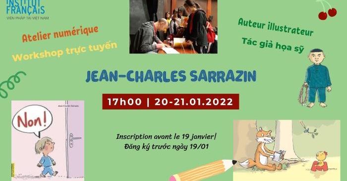 Giao lưu với tác giả - họa sĩ truyện tranh Jean-Charlies Sarrazin
