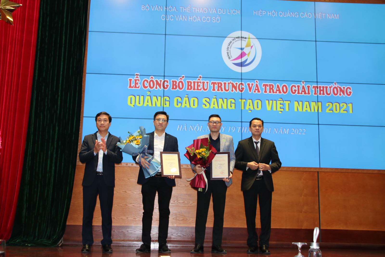 Trao “Giải thưởng Quảng cáo sáng tạo Việt Nam năm 2021”