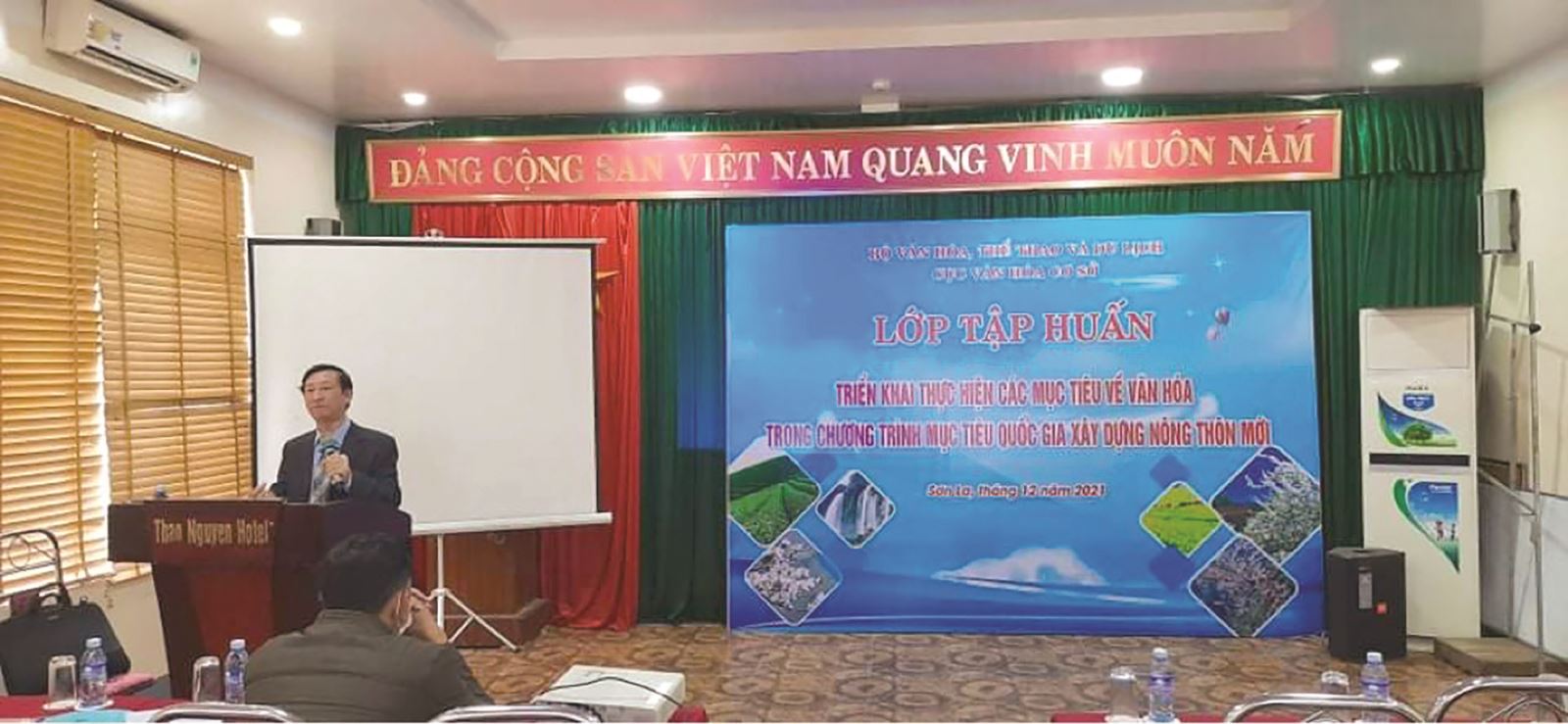 Tập huấn triển khai thực hiện các mục tiêu  về văn hóa năm 2021
