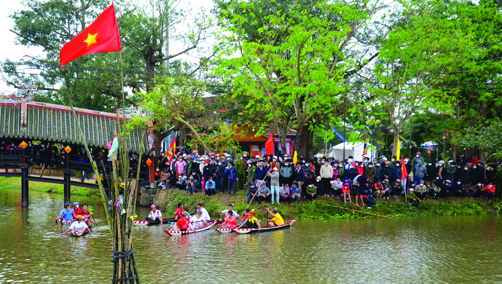 Chợ quê vào hội