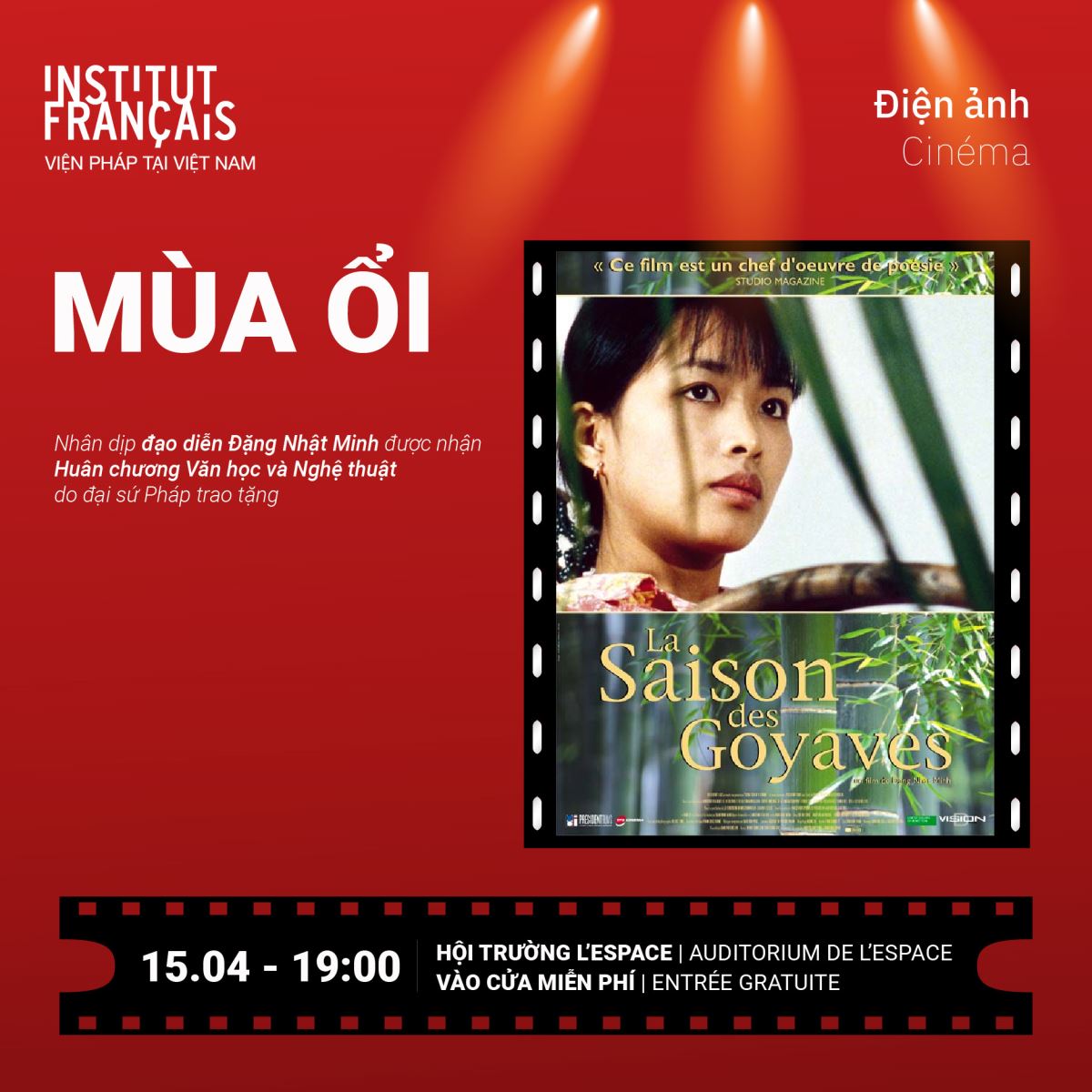 Trình chiếu hai bộ phim của đạo diễn Đặng Nhật Minh  