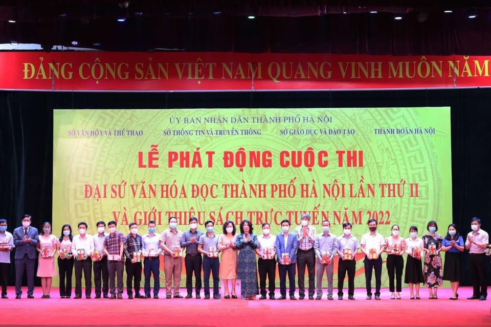 Hà Nội: Phát động Cuộc thi Đại sứ Văn hóa đọc lần thứ II và Cuộc thi Giới thiệu sách trực tuyến năm 2022