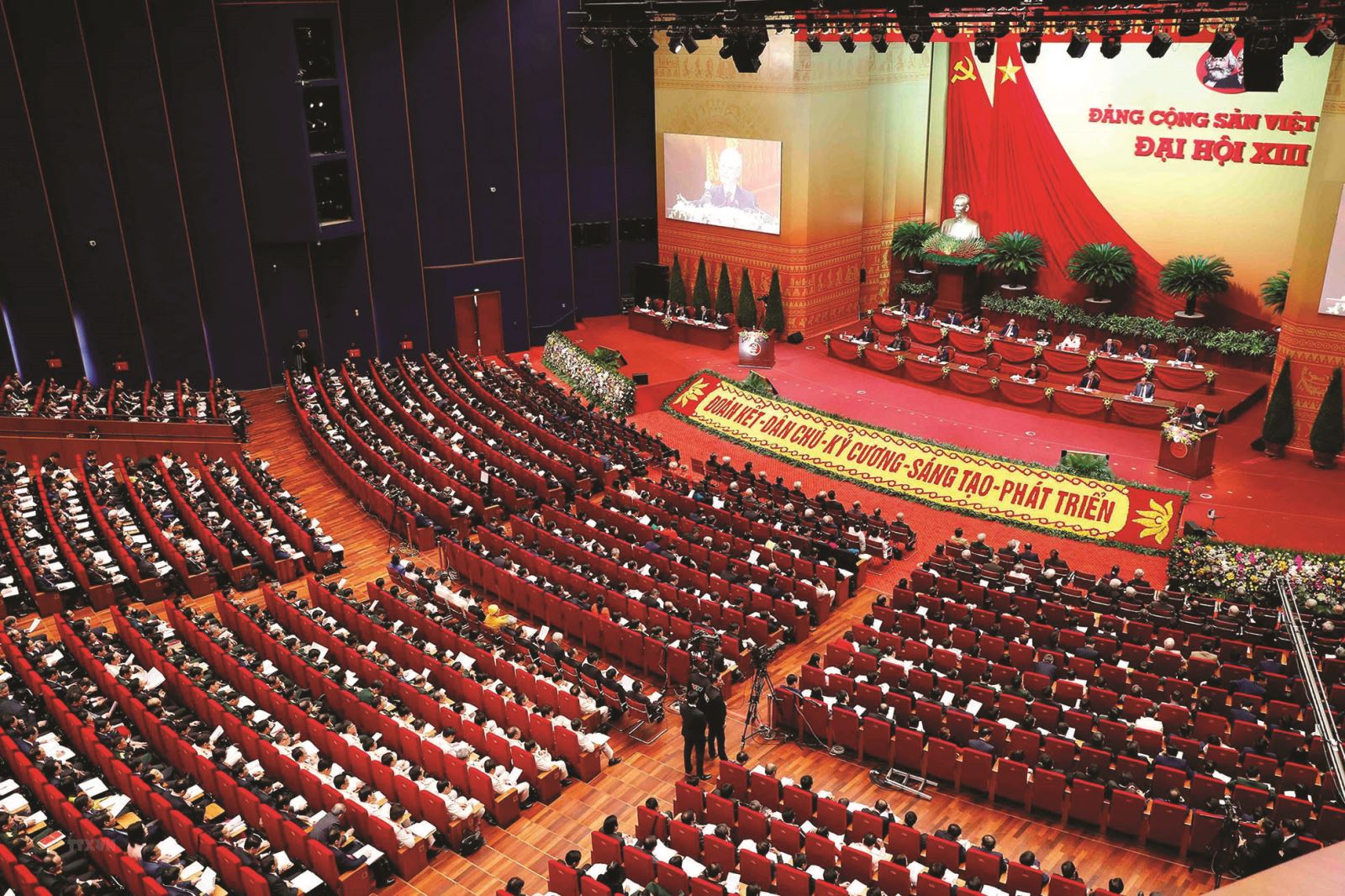 Khát vọng phát triển đất nước  phồn vinh, hạnh phúc - điểm nhấn quan trọng trong văn kiện Đại hội XIII của Đảng