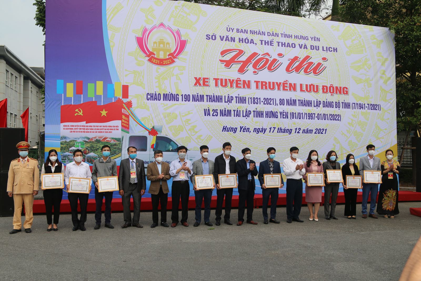 Hưng Yên: Tuyên truyền cổ động trực quan góp phần phục vụ nhiệm vụ chính trị