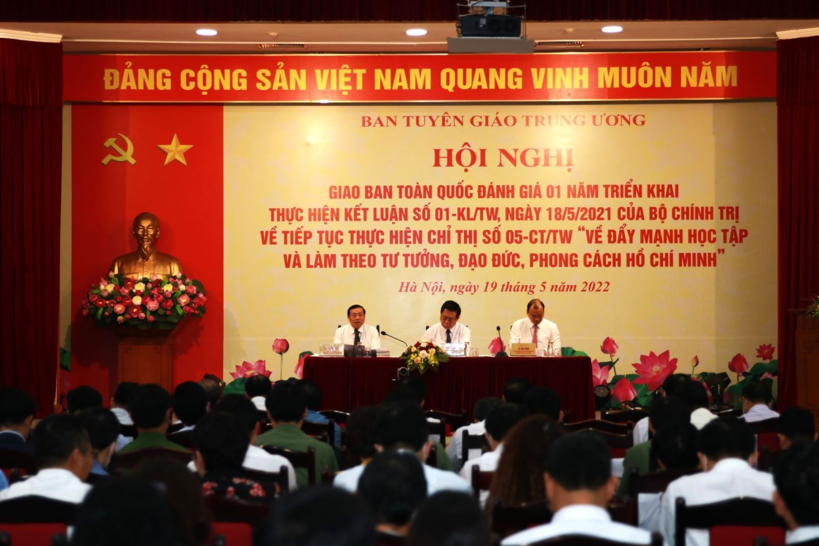Hội nghị đánh giá 1 năm triển khai thực hiện Kết luận số 01-KL/TW của Bộ Chính trị