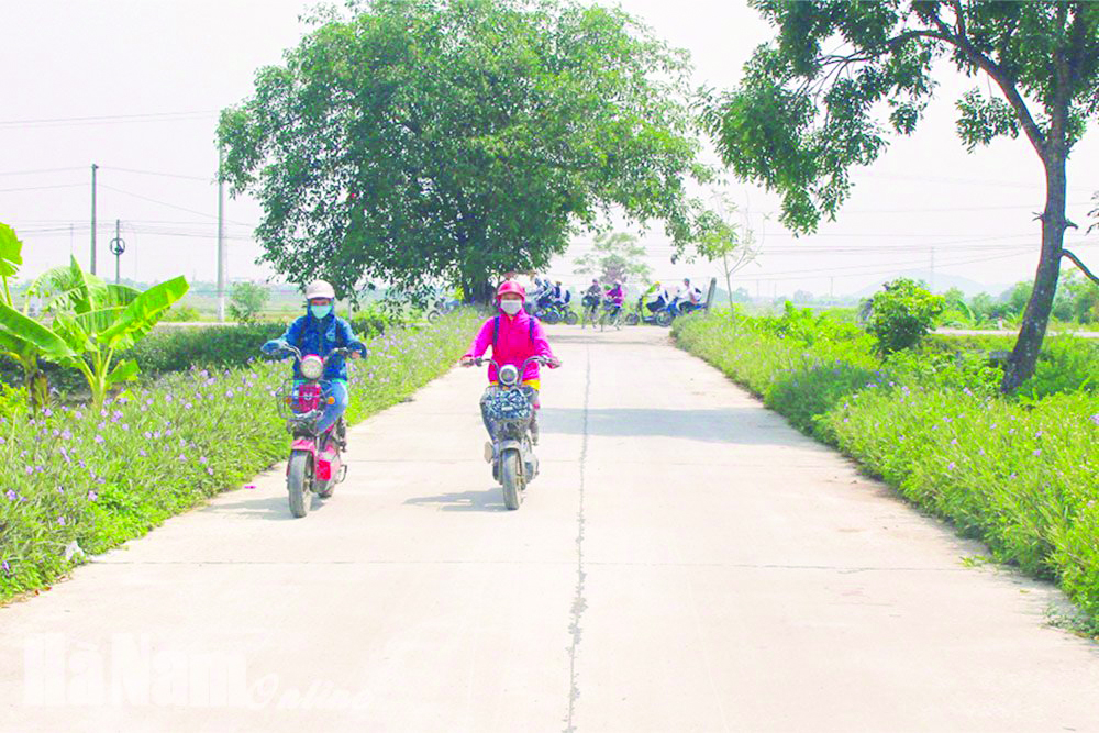 Thi Sơn - xã Nông thôn mới kiểu mẫu