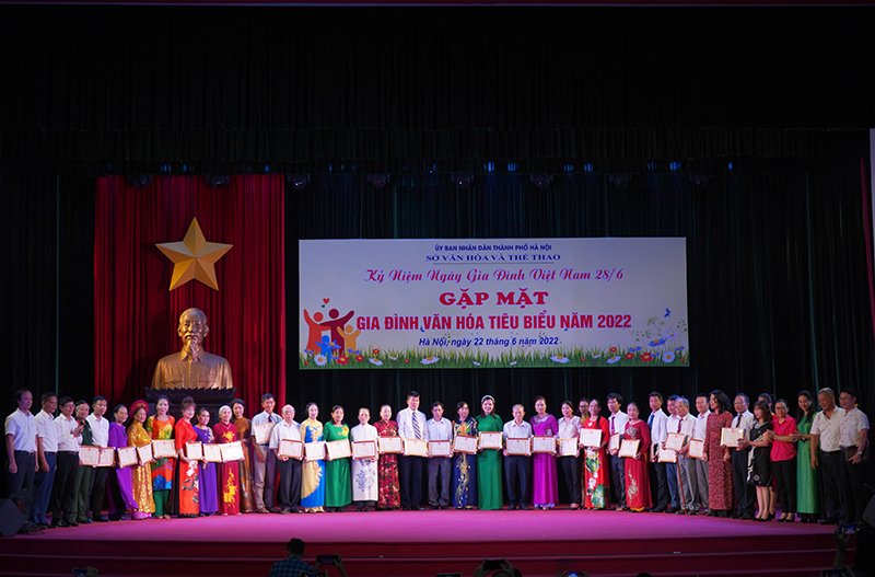 Hà Nội: Gặp mặt, biểu dương các gia đình văn hóa tiêu biểu năm 2022