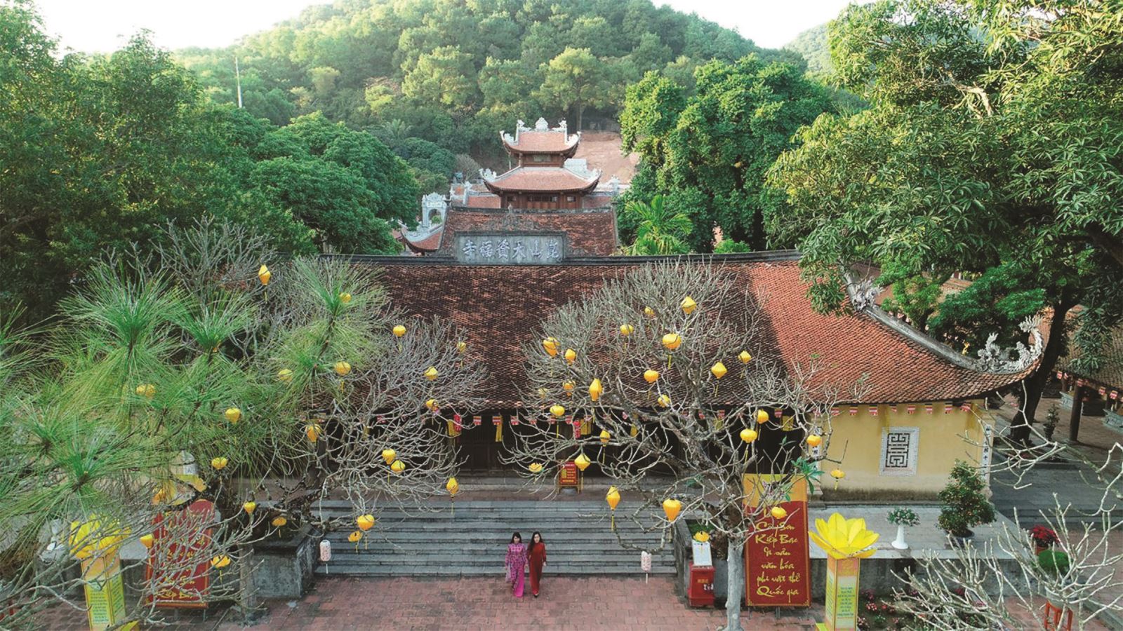 Cửu phẩm liên hoa - Công trình văn hóa, tâm linh đặc sắc của chùa Côn Sơn 