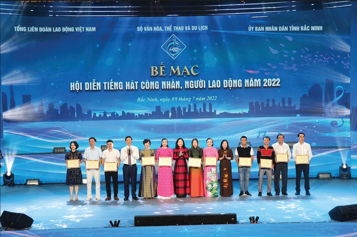 Hội diễn tiếng hát công nhân, người lao động năm 2022: Nhiều tiết mục hấp dẫn và sáng tạo