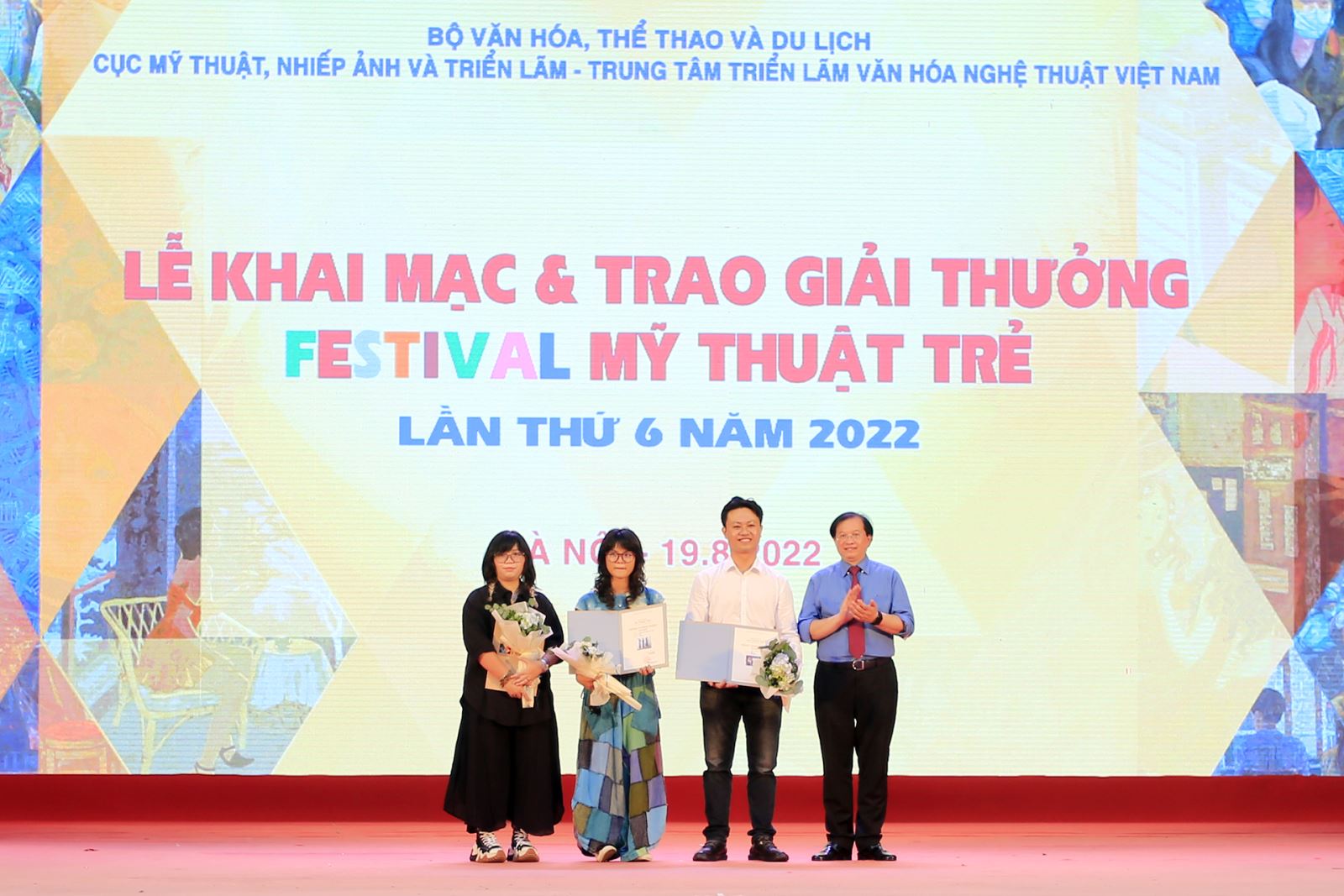 Khai mạc Festival mỹ thuật trẻ lần thứ 6 năm 2022
