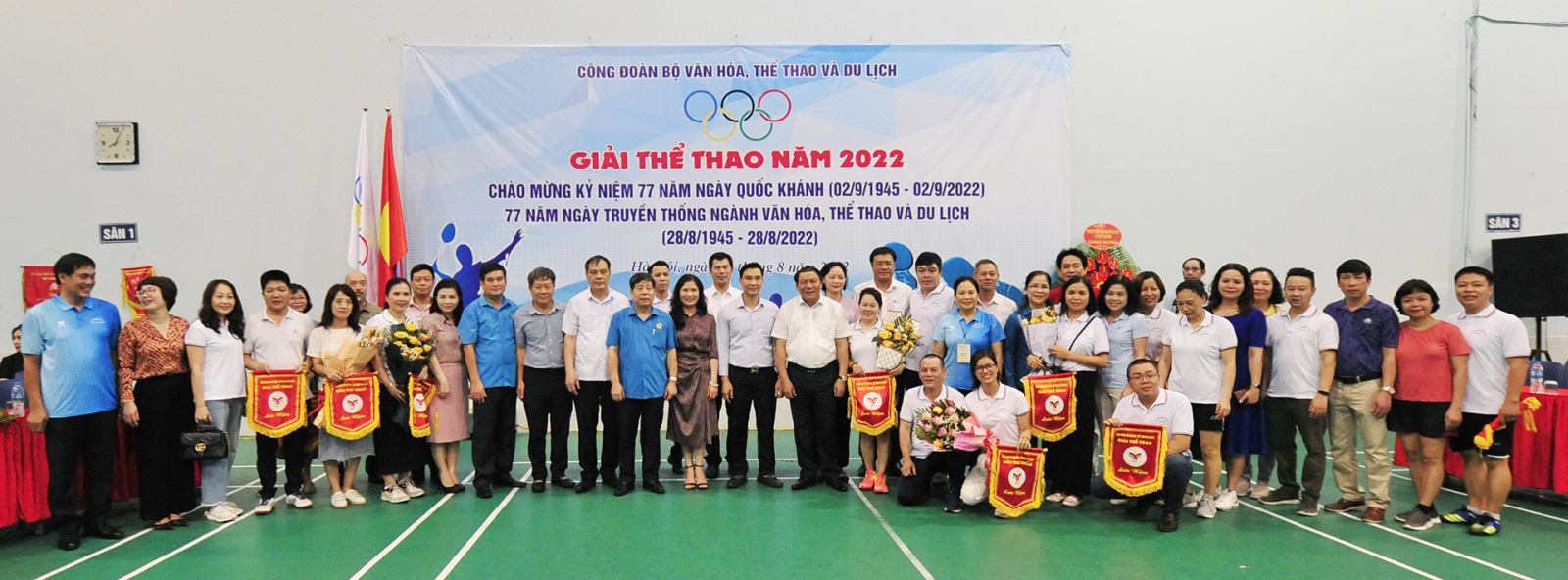 Tưng bừng giải thể thao Công đoàn Bộ VHTTDL năm 2022