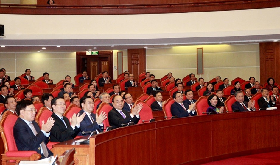 Bế mạc Hội nghị Trung ương 6, khóa XIII