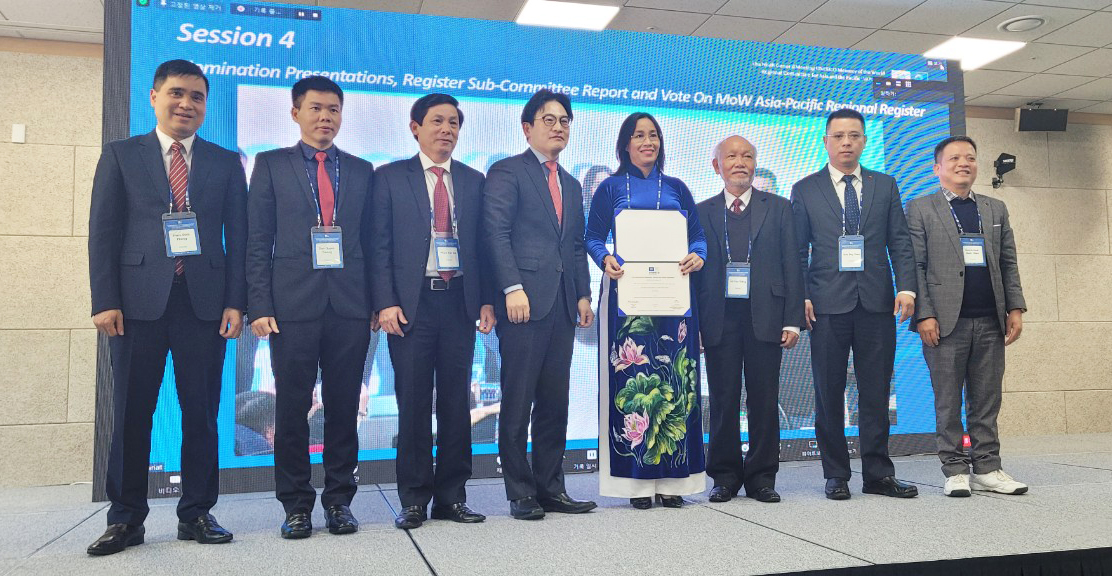  Ma nhai tại danh thắng Ngũ Hành Sơn (Đà Nãng) được ghi danh Di sản tư liệu khu vực châu Á - Thái Bình Dương