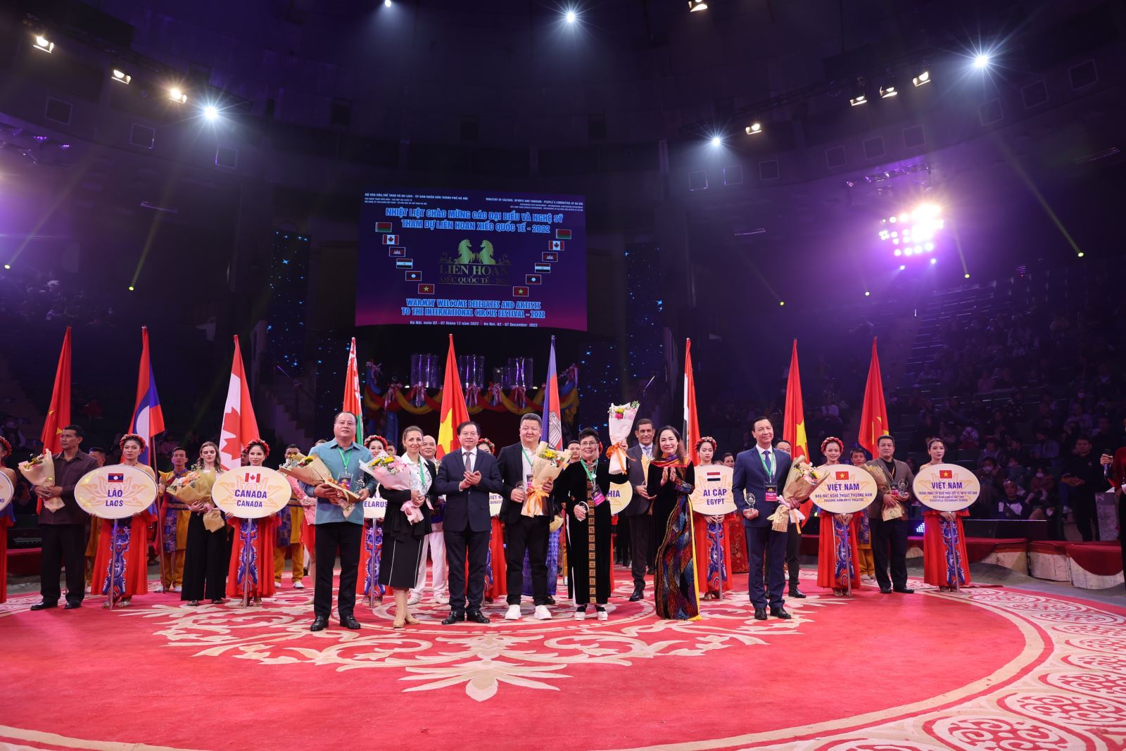 Hơn 100 nghệ sĩ, diễn viên tham gia Liên hoan Xiếc quốc tế 2022