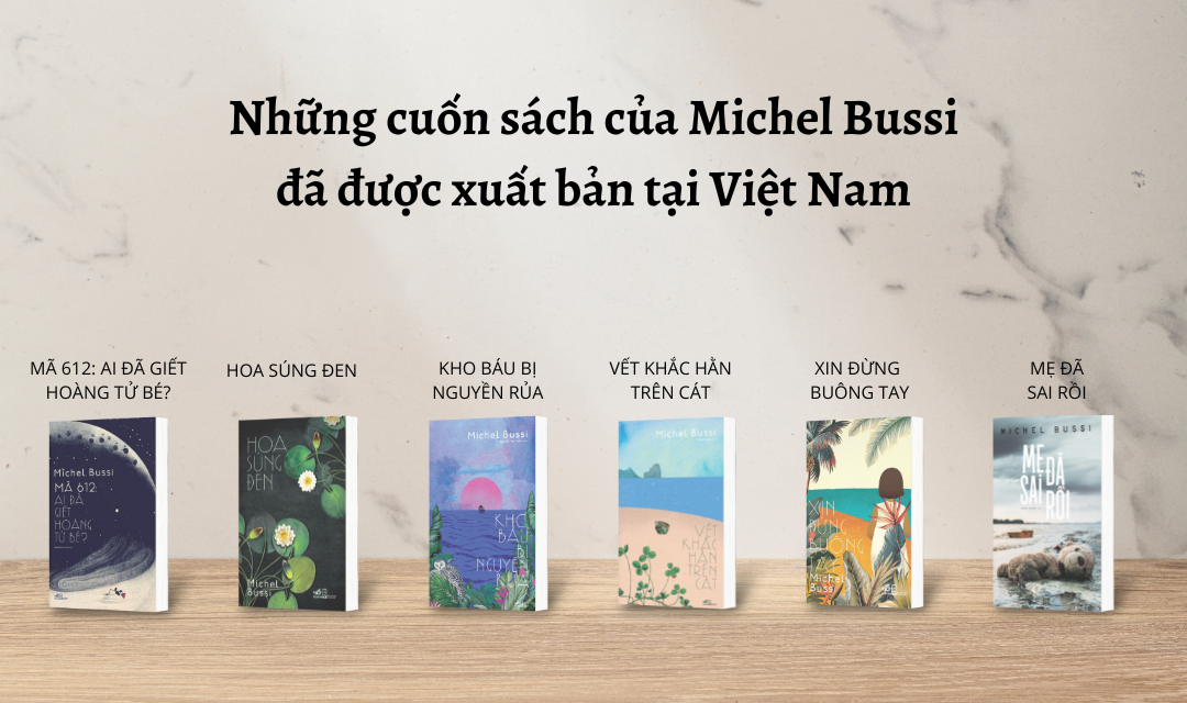 Nhà văn Pháp Michel Bussi: "Tôi đặc biệt chú trọng tới các nhân vật nữ"