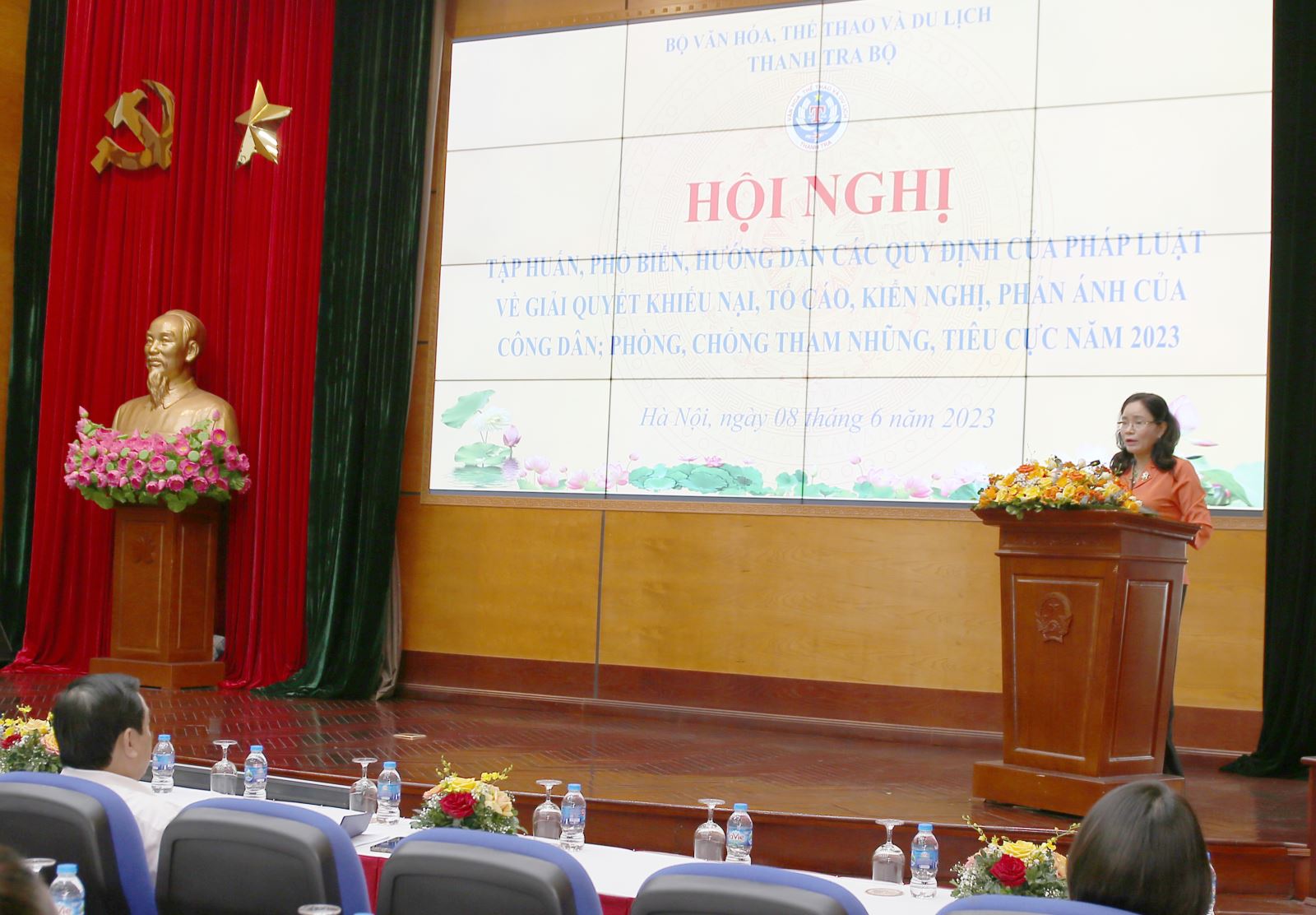 Bộ VHTTDL: Tập huấn, phổ biến các quy định về giải quyết khiếu nại, tố cáo, chuyển đổi vị trí công tác