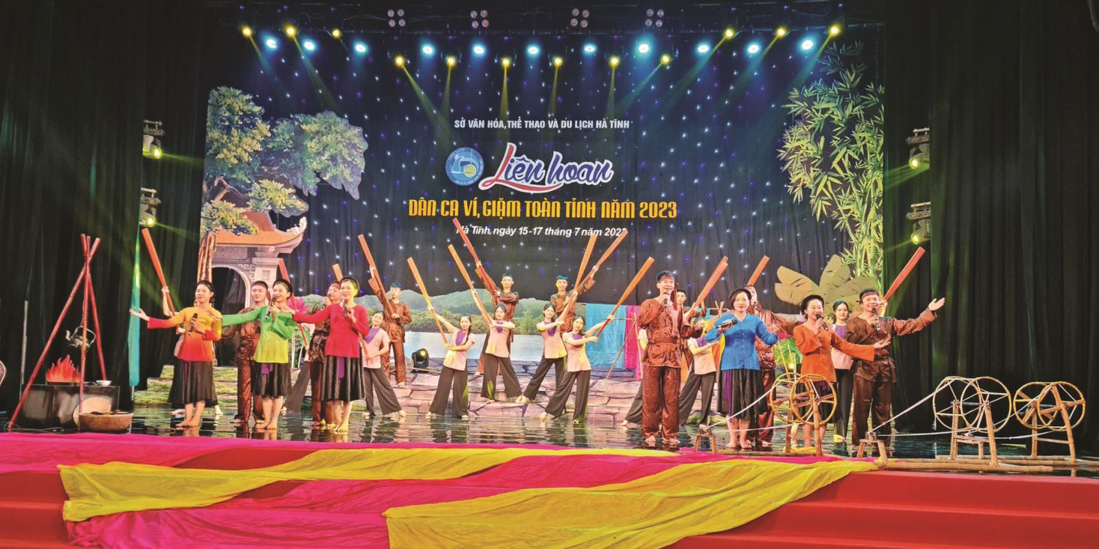 Hà Tĩnh: Tổ chức Liên hoan dân ca Ví, Giặm toàn tỉnh năm 2023