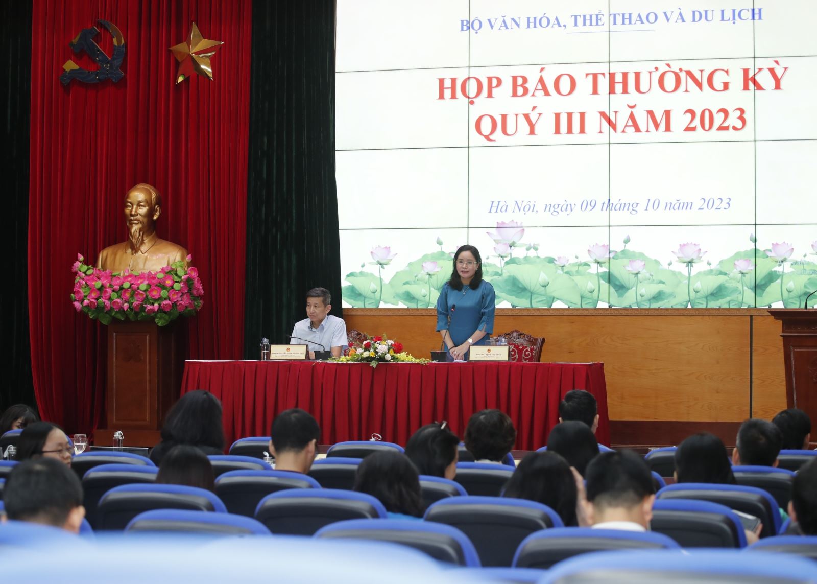 Bộ VHTTDL họp báo thường kỳ quý III năm 2023: Giải đáp nhiều vấn đề dư luận quan tâm