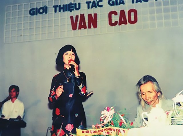 Ánh Tuyết với nhạc sĩ Văn Cao mà tôi biết
