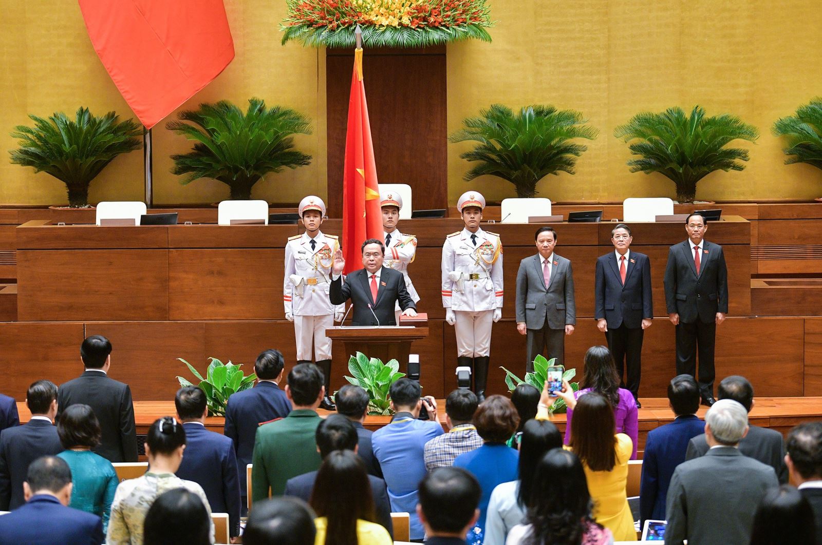 Ông Trần Thanh Mẫn được bầu làm Chủ tịch Quốc hội  