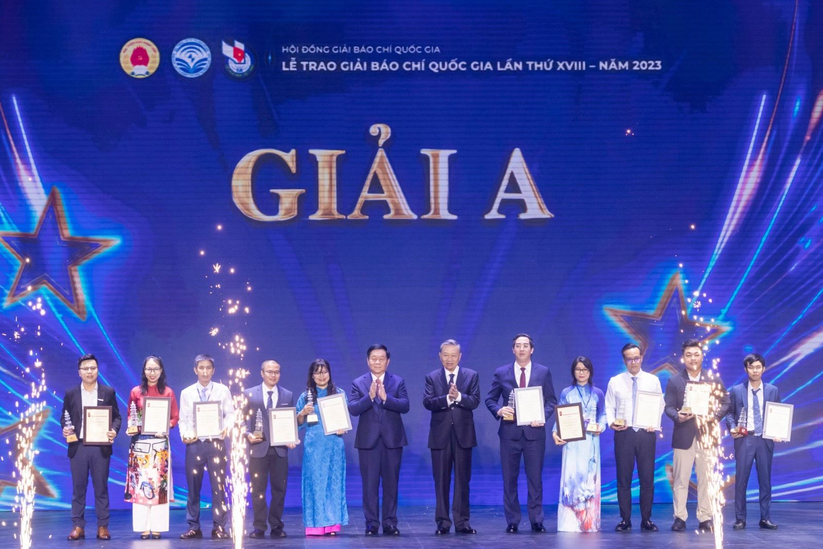 Lễ trao Giải Báo chí Quốc gia lần thứ XVIII - “Khát vọng và bản lĩnh Việt Nam”