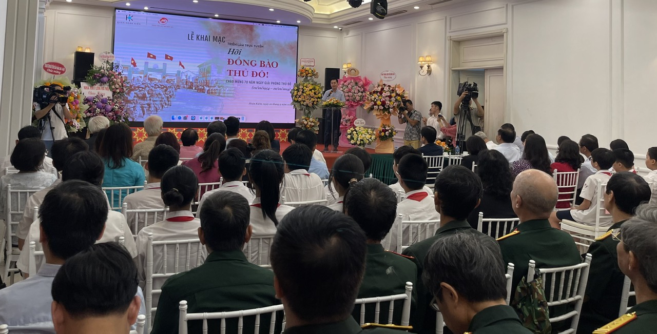 Khai mạc Triển lãm 3D trực tuyến “Hỡi đồng bào Thủ đô”