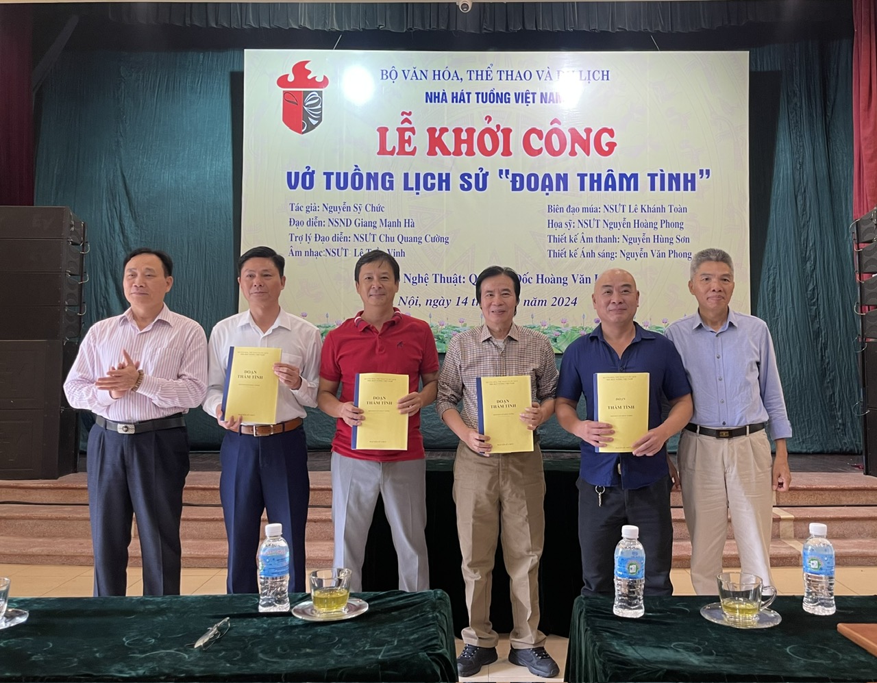 Khởi công vở tuồng lịch sử “Đoạn thâm tình”