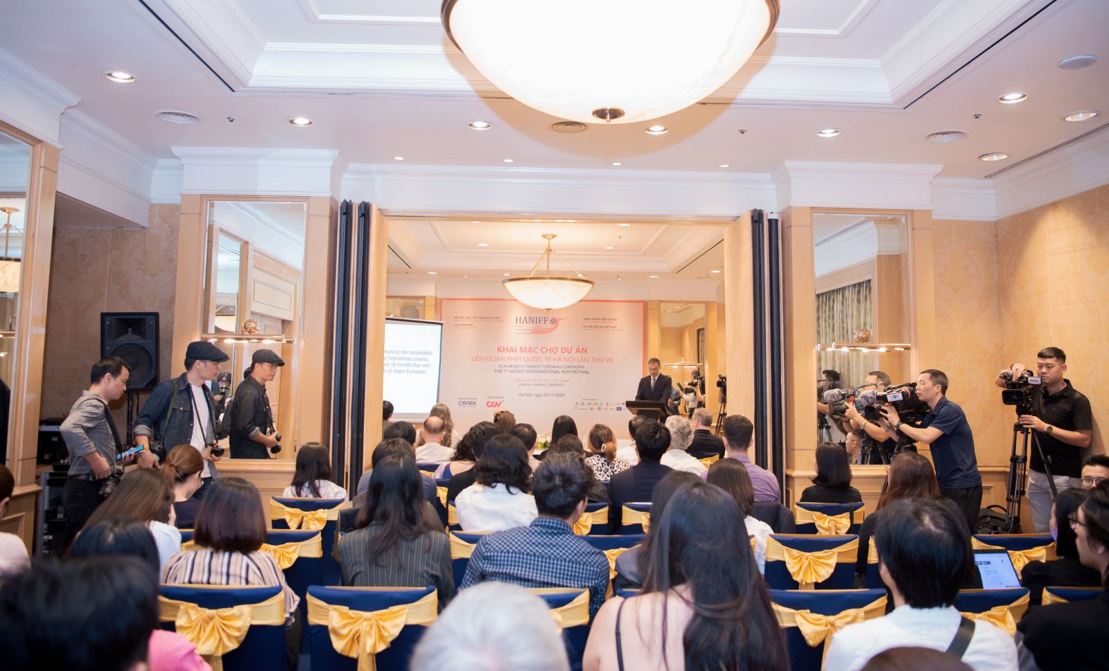 Chợ Dự án phim mở màn các hoạt động chính thức của HANIFF 2024