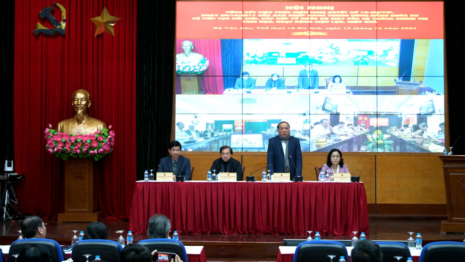 Bộ VHTTDL: Đổi mới, sắp xếp tổ chức bộ máy cơ quan, đơn vị tinh gọn, hoạt động hiệu lực, hiệu quả
