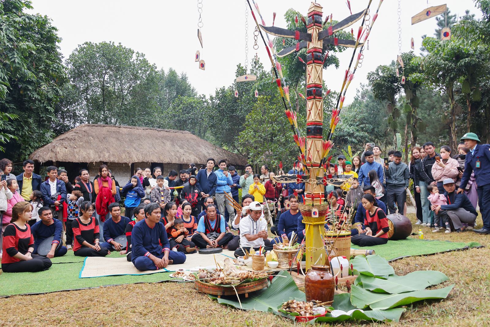 Tái hiện Lễ ăn mừng đầu lúa mới của dân tộc Raglai, tỉnh Ninh Thuận