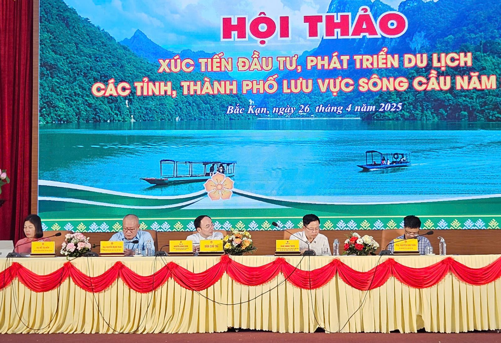 Xúc tiến đầu tư, phát triển du lịch các tỉnh, thành phố lưu vực sông Cầu, năm 2025