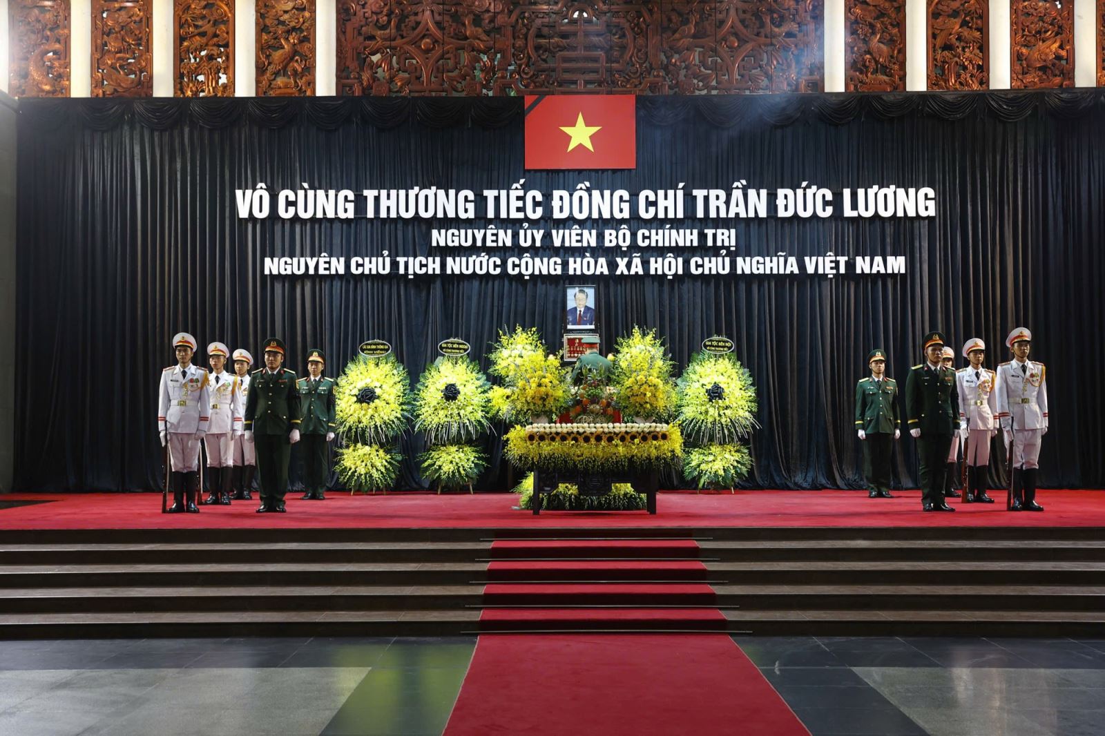 Cử hành trọng thể Lễ Quốc tang nguyên Chủ tịch nước Trần Đức Lương