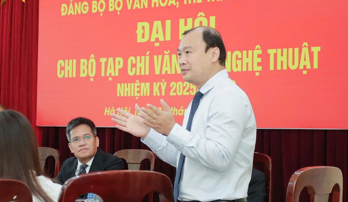 Đại hội Chi bộ Tạp chí Văn hóa Nghệ thuật nhiệm kỳ 2025-2030