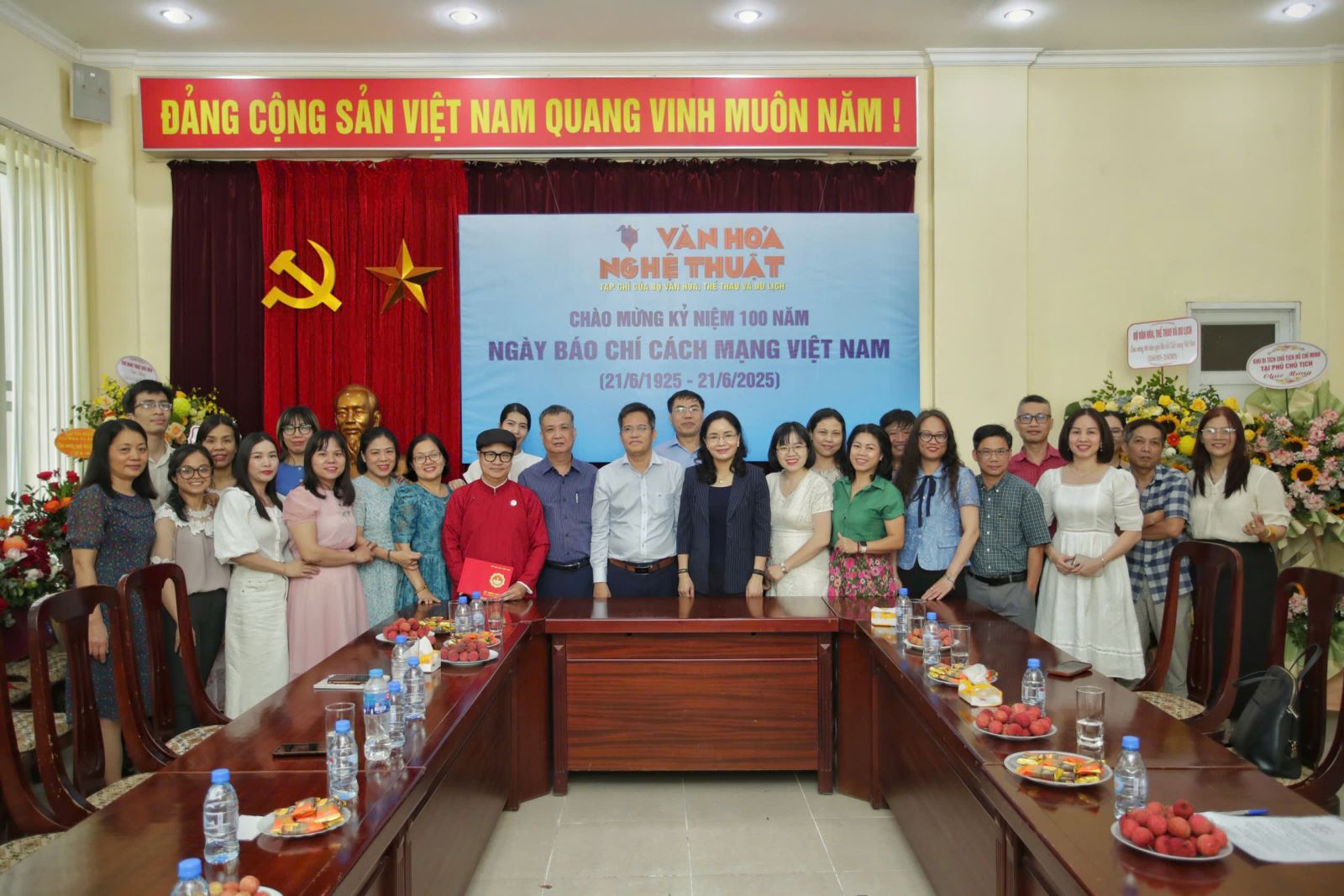 Thứ trưởng Trịnh Thị Thủy chúc mừng Tạp chí Văn hóa Nghệ thuật nhân kỷ niệm 100 năm ngày Báo chí Cách mạng Việt Nam (21/6/1945 - 21/6/2025)