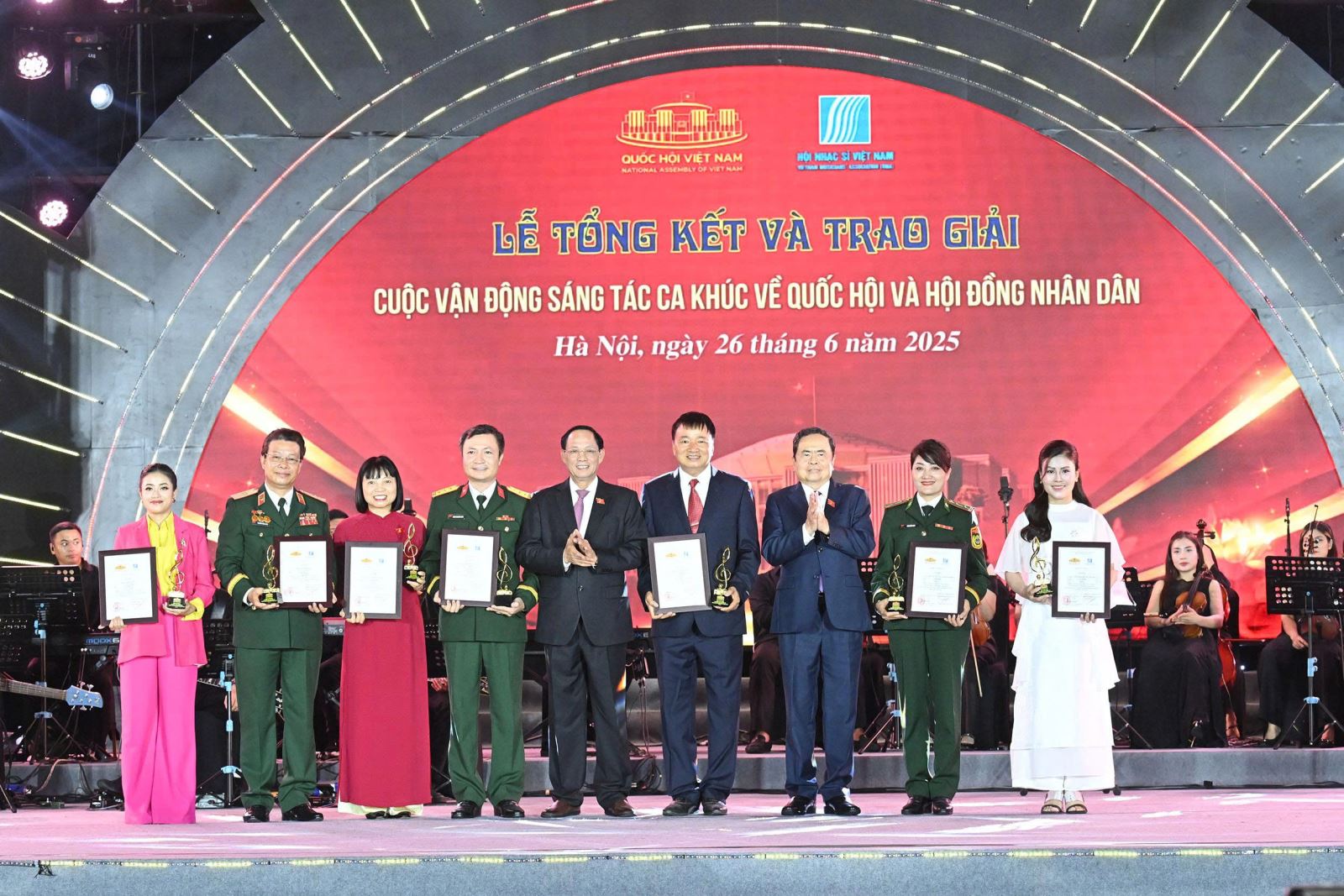 Lễ tổng kết và trao giải Cuộc vận động sáng tác ca khúc về Quốc hội và HĐND