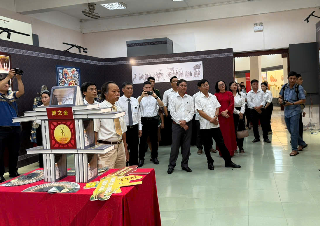 Bình Định: Triển lãm Văn Miếu - Quốc Tử Giám và Giáo dục - Khoa cử Việt Nam