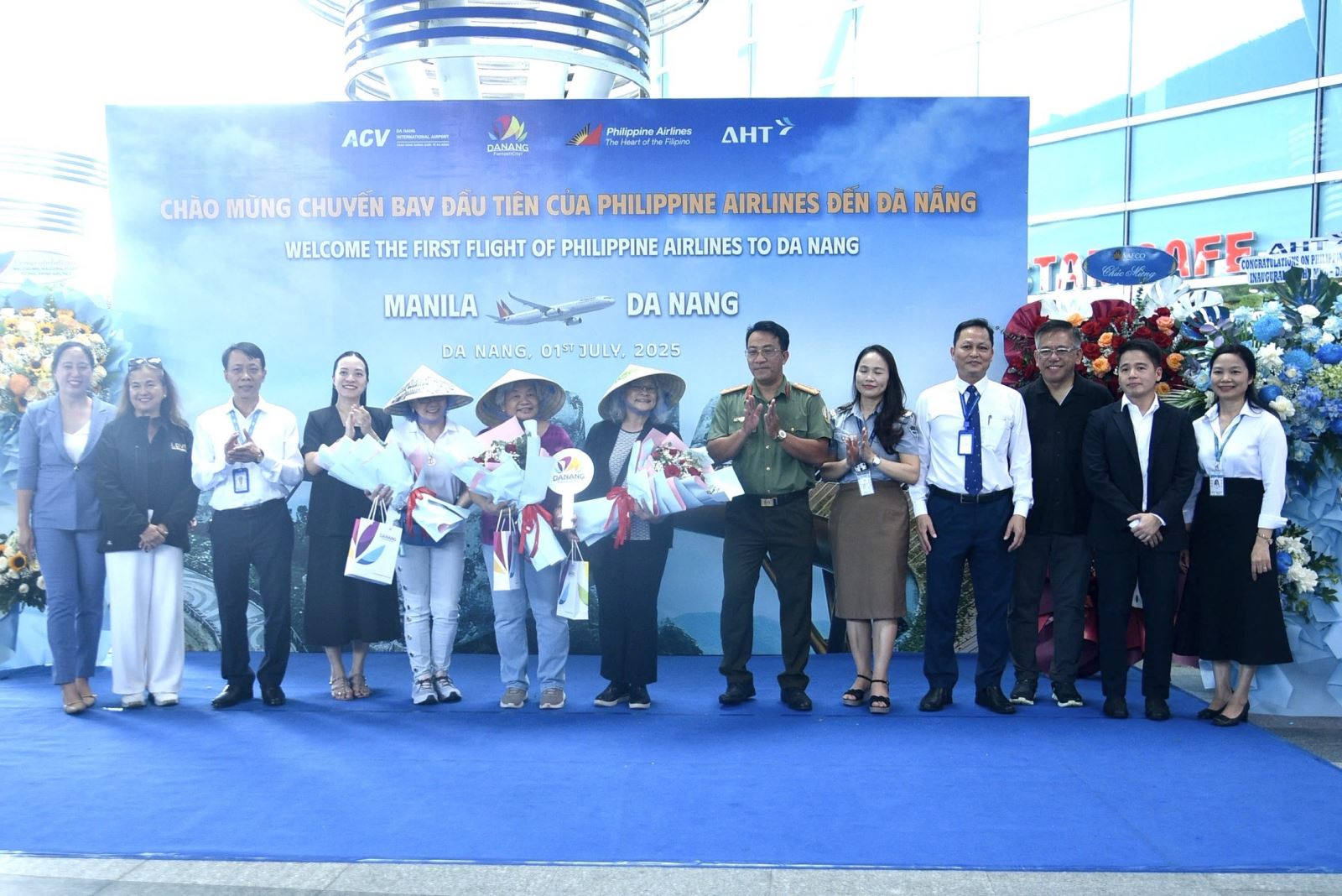 Chào đón Hãng hàng không Quốc gia Philippine Airlines lần đầu tiên mở đường bay đến Đà Nẵng