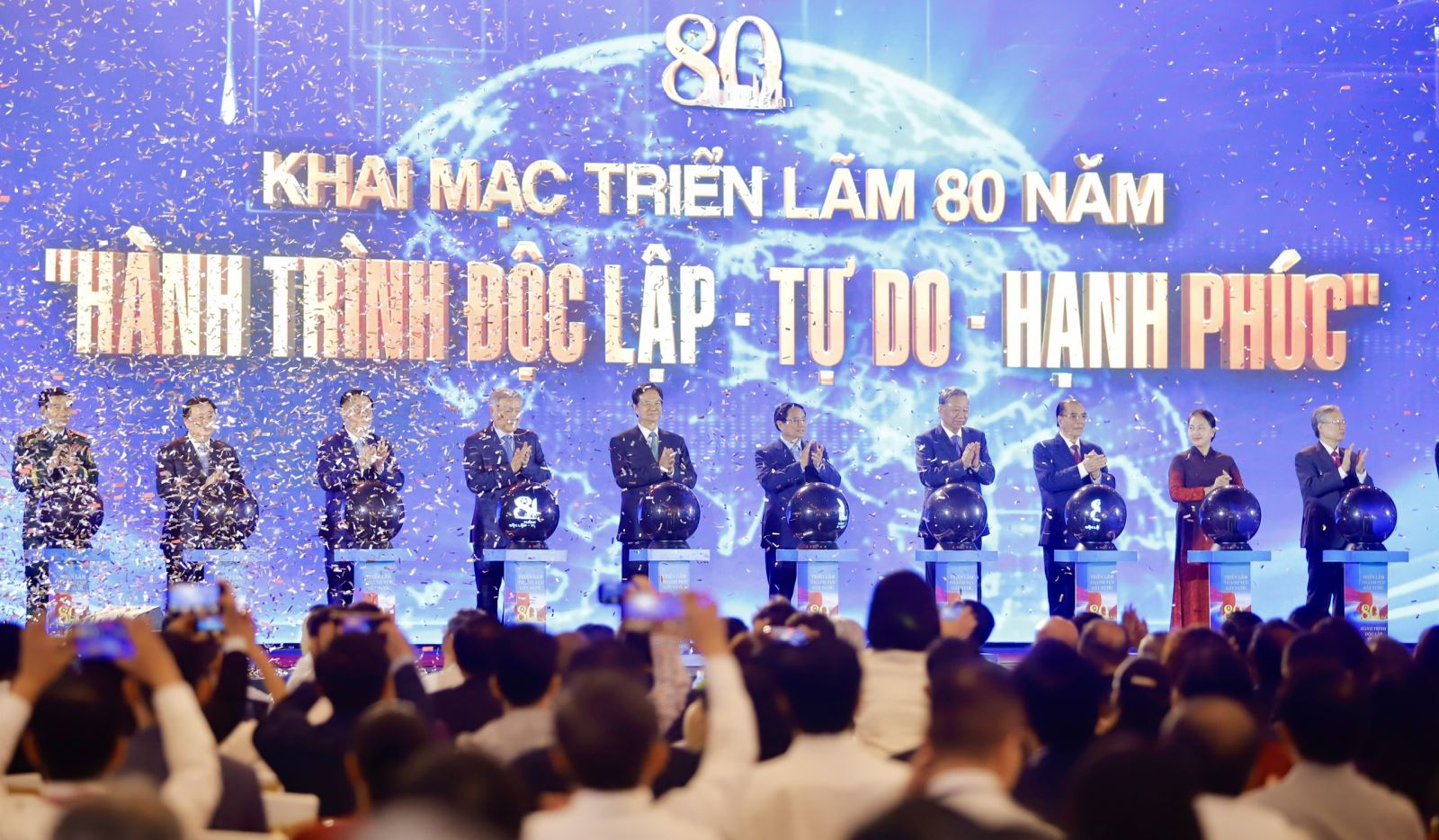Khai mạc Triển lãm Thành tựu đất nước nhân dịp Kỷ niệm 80 năm Ngày Quốc khánh 